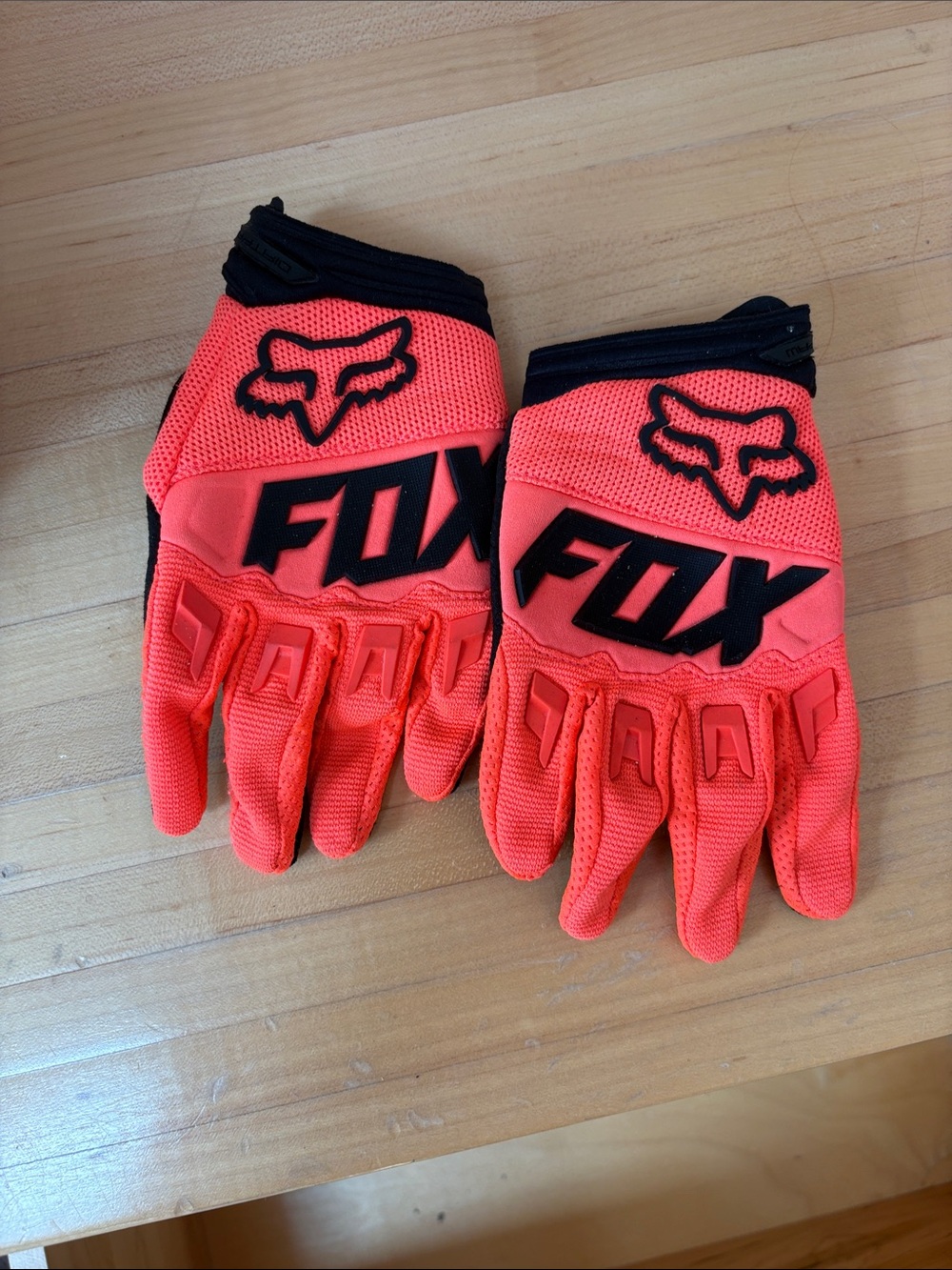 Fox Neon Coral/Black Mountain Bike Gloves